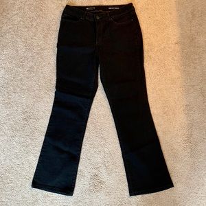 Lee Black Curvy Bootcut Jeans size 14M